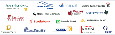 Canadian mortgage lenders